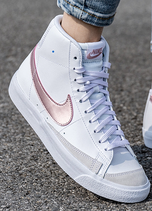 Шкіряні кеди кросівки nike blazer mid 77 оригінал, р-р 37 уст 24 см