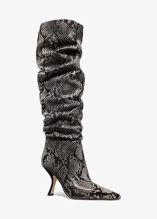 Кожаные сапоги luna michael kors