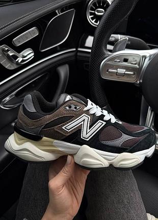 Кросівки жіночі new balance 9060 brown black