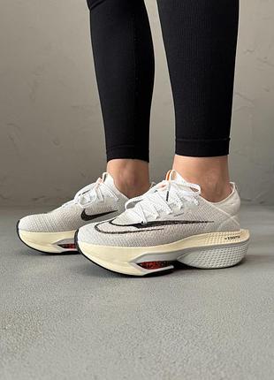 Кросівки жіночі nike air zoom alphafly next% 2 white