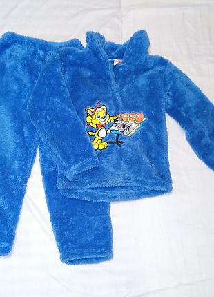 Плюшевий теплий костюм (піжама) vanora kids,