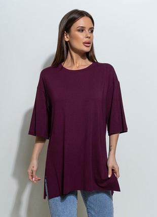 Футболки issa plus 14495 s фіолетовий