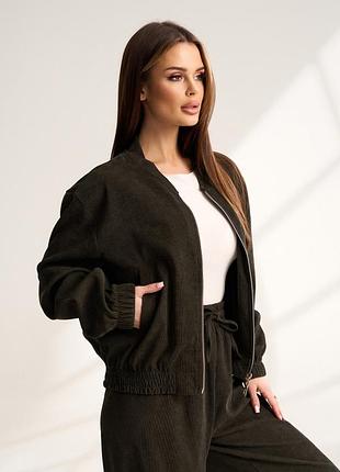 Куртки issa plus 15533 l хаки 2
