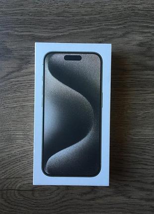Коробка від iphone 15 pro 256gb natural titanium (оригінал) а3102