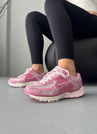 😍 жіночі кросівки nike zoom vomero 5 pink/white