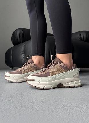 😍 женские кроссовки nike zoom vomero roam beige/brown