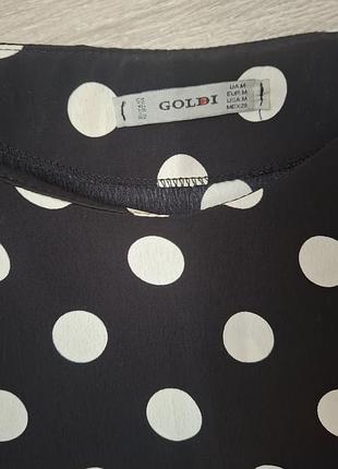 Платье в горох, женское goldi 7