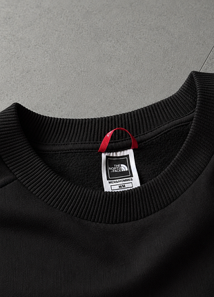 The north face raglan red box crew sweatshirt, m, світшот 6