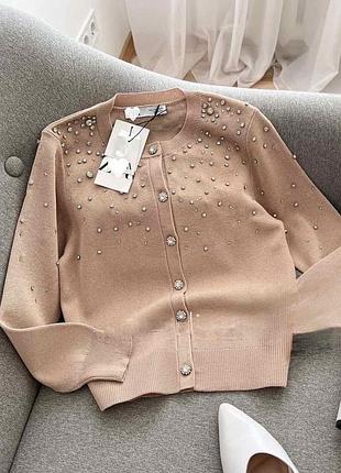 Must have! святковий кардиган/кофта на ґудзиках zara з лімітованої колекції.