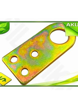 Ve проушина ks-ukr 50x23 мм new version прямая для крепления замка на двери ворота ящики 10 шт. сталь n6w_ver