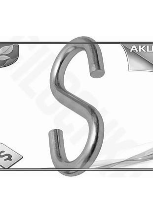Ve гак s-подібний apro 4 new version мм 50 шт універсальний гачок для підвісів та кріплень метиз для з n6w_ver