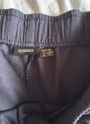 Лляні брюки жіночі розмір л esmara 4