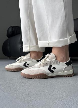 Кросівки жіночі converse run star trainer beige/black