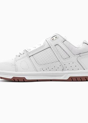 Кроссовки женские dc stag white 4