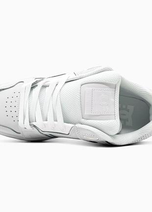 Кроссовки женские dc stag white 5