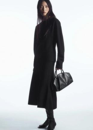 Джемпер женский cos boiled merino wool jumper / xs