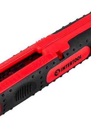 Ve съемник изоляции intertool 124 new version мм универсальный для электромонтажников 0,5-6 мм² и коак n6w_ver 2