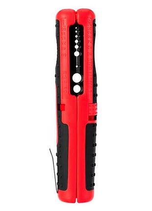 Ve съемник изоляции intertool 124 new version мм универсальный для электромонтажников 0,5-6 мм² и коак n6w_ver 3