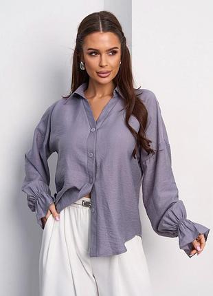 Рубашки issa plus sa-609 xxl серый