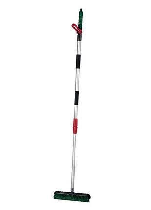 Водяная щетка для мытья поверхностей parkside water fed broom set, набор 3 предмета, телескопическая ручка 127–193 см parkside