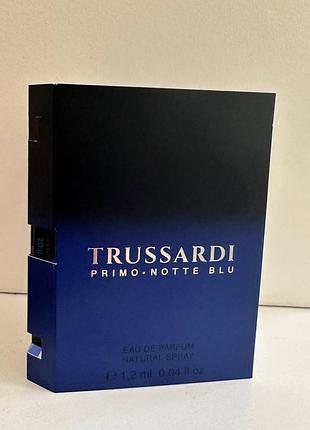 🖤trussardi primo notte blu, мужские, пробник, оригинал