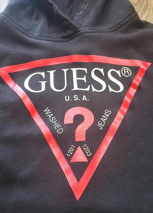 Чорне худі guess 2