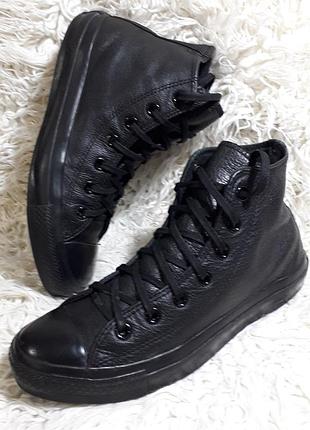 Оригинальные кожаные кеды converse, 37,5 размер