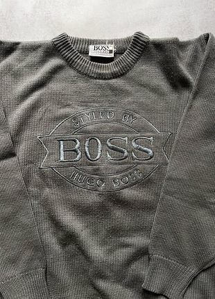 Винтажный свитер 
hugo boss 3