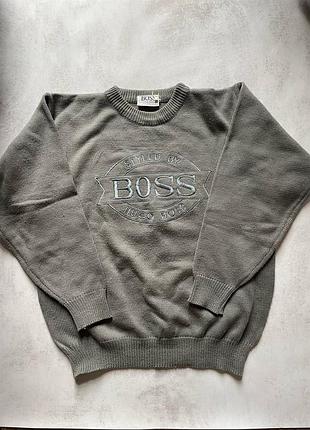 Вінтажний светр 
hugo boss