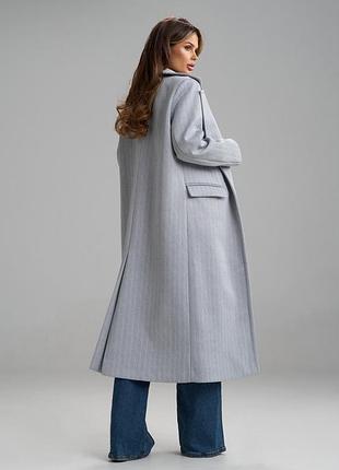 Пальто issa plus 15856 s серый 3