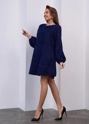 Платья issa plus 15412a 3xl синий 2