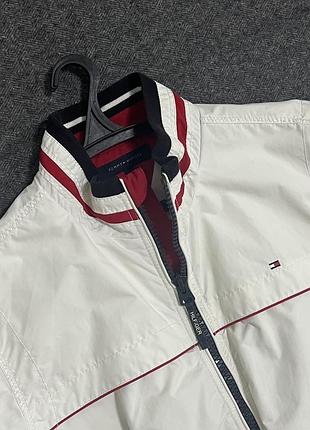 Чоловіча вітровка tommy hilfiger біла 2