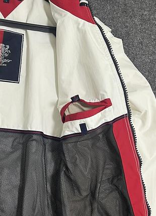 Чоловіча вітровка tommy hilfiger біла 5