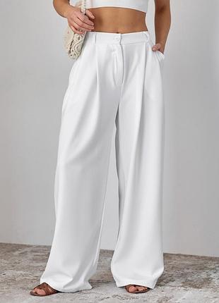 Брюки issa plus 14442 xxl молочный