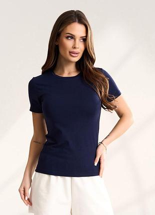 Футболки issa plus 13421 xxl темно-синий
