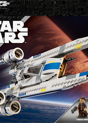Конструктор lego star wars повстанський винищувач u-wing 594 деталі (75399)