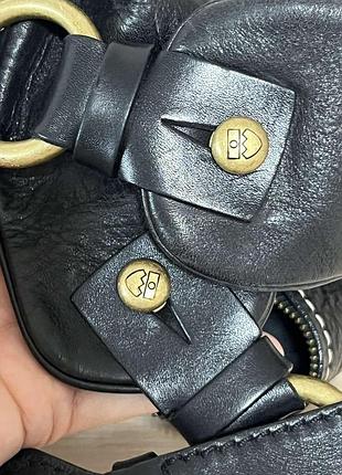 Bally vtg шкіряна сумка хобо 5