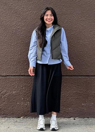 Теплый жилет uniqlo pufftech 8
