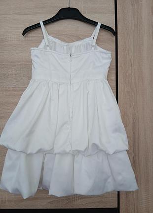 Платье детское с большим бантом 2