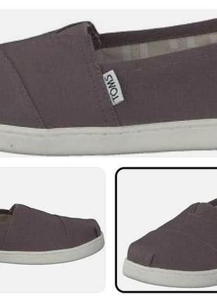 Дитячі мокасини-еспадрильї toms 4