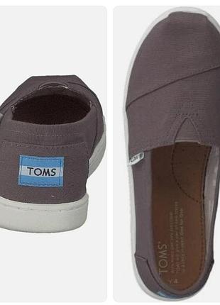 Дитячі мокасини-еспадрильї toms 3
