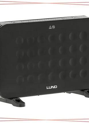 Конвекторный обогреватель lund 2000 вт с вентилятором 3 режима работы для быстрого обогрева помещений sku_68651