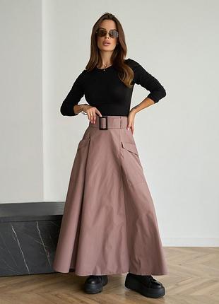 Юбки issa plus 14836 xxl коричневый