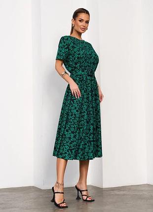 Платья issa plus 15744 xxl зеленый 2