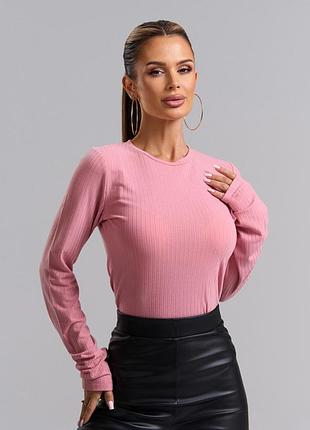 Лонгсливы issa plus 15885 l розовый