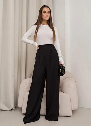 Брюки issa plus 14455 xxl черный