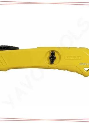 Ніж stanley для оздоблювальних робіт висувне трапецевидне лезо довжина 165 мм інструмент для ремонту т sku_stht0-10193
