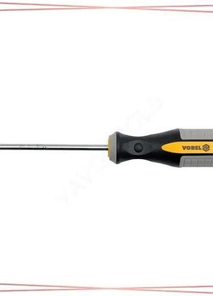 Викрутка зіркова vorel torx-security т27 х 100 мм crv для ремонту автомобілів та електроніки sku_60889