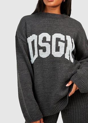 В'язаний джемпер dsgn studio з круглим вирізом