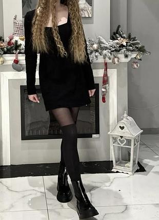 Джинсова сукня від zara